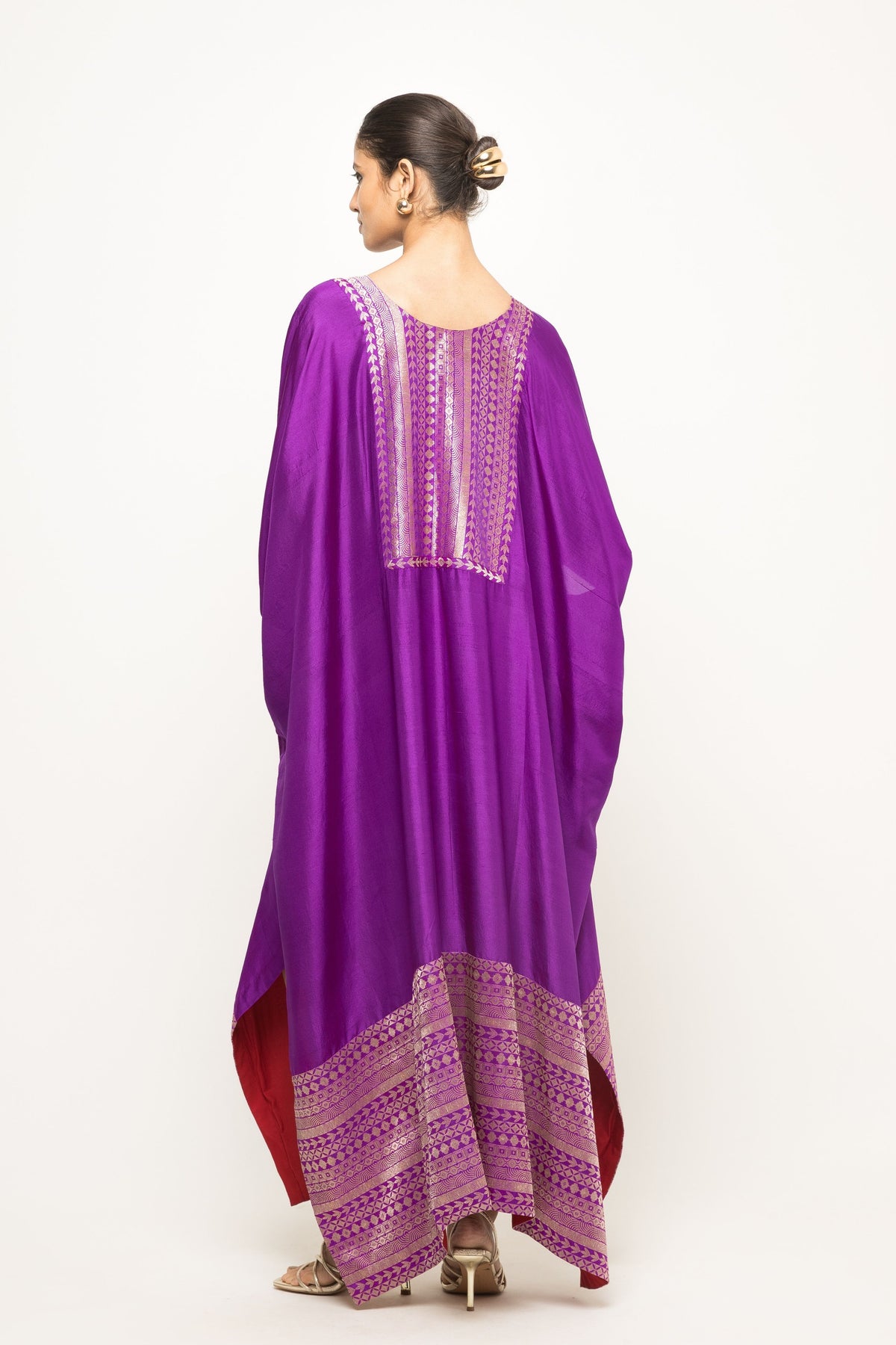 Siya Purple Pink Kaftan