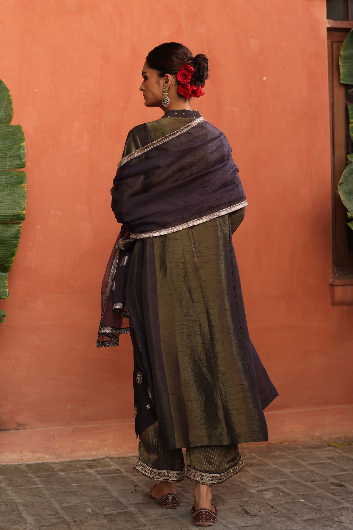 Steel Blue Tara Kurta Set