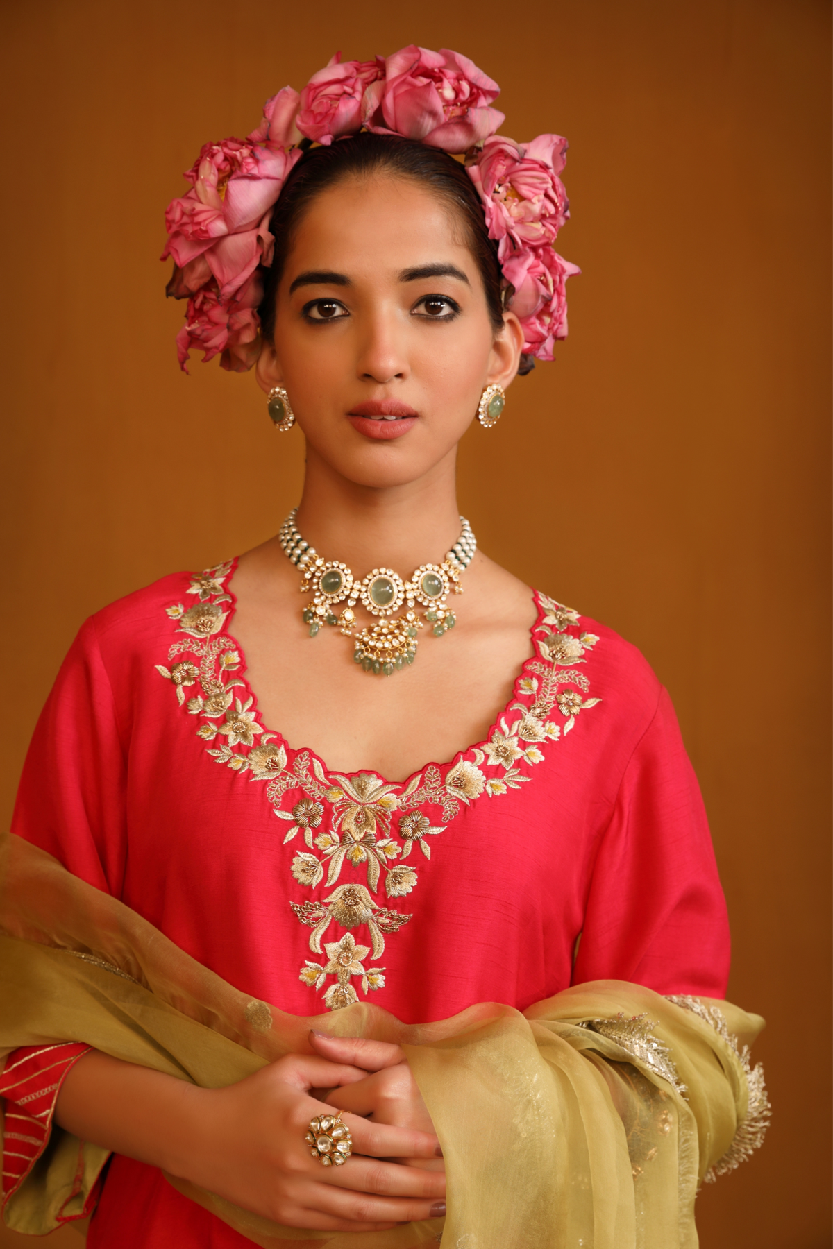 Shabana Pink Kurta Set