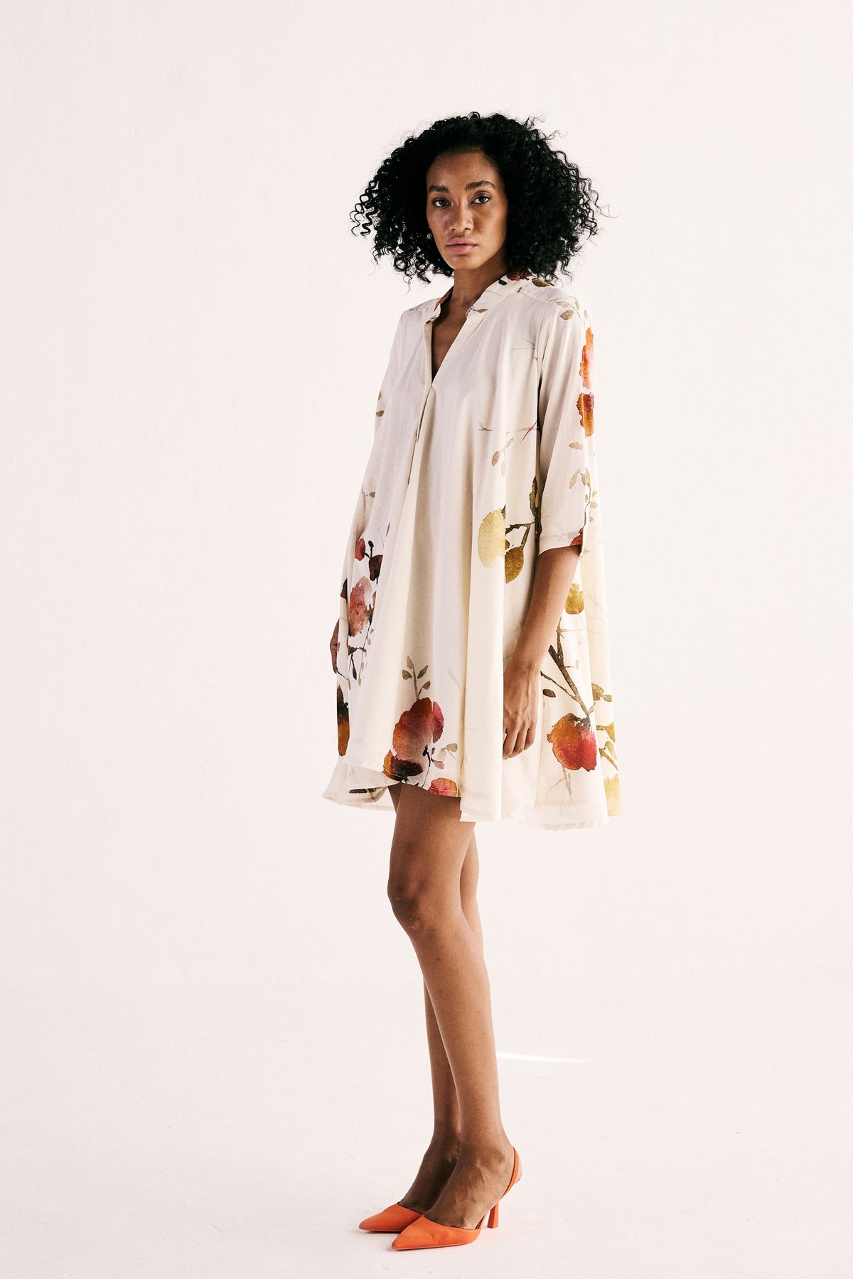 Hibiscus Swing Dress