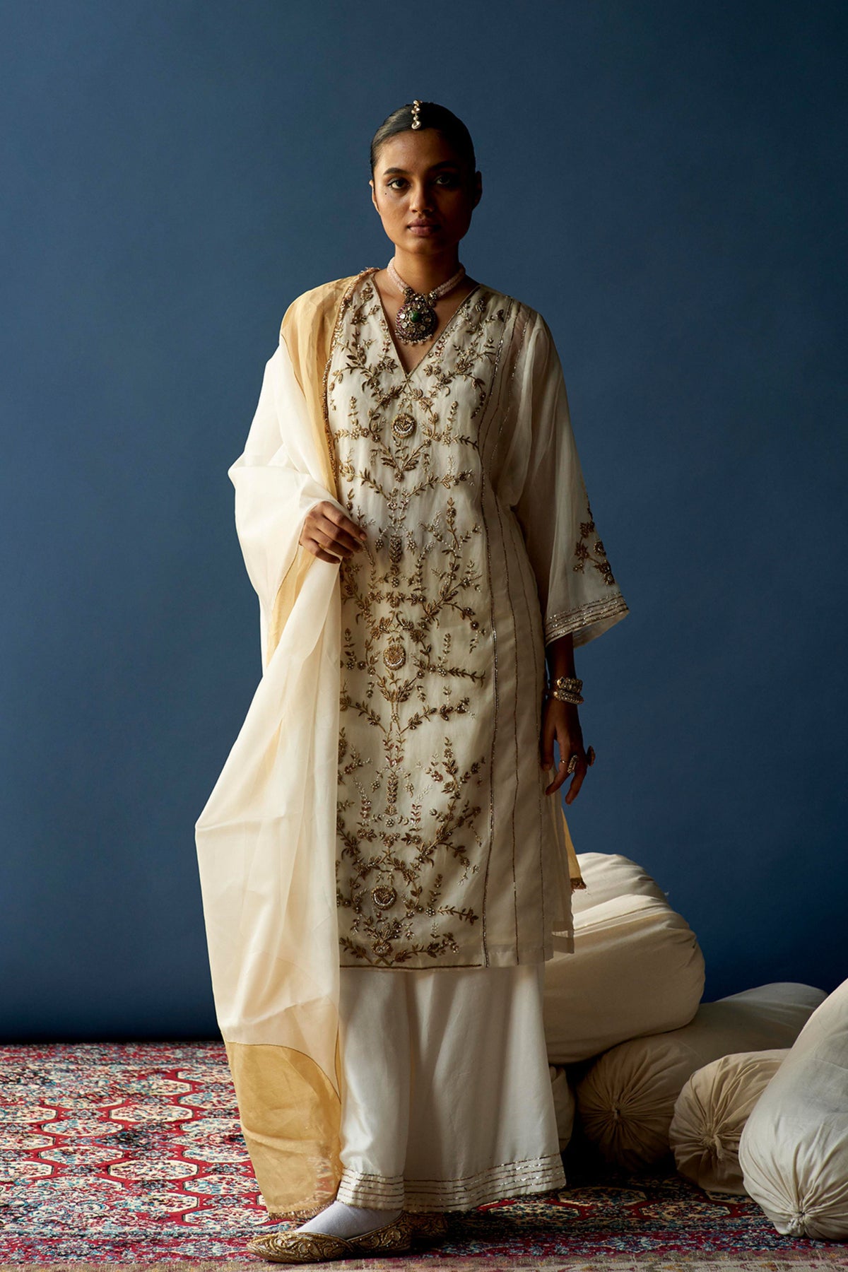 Vijaya Pearl Kurta Set