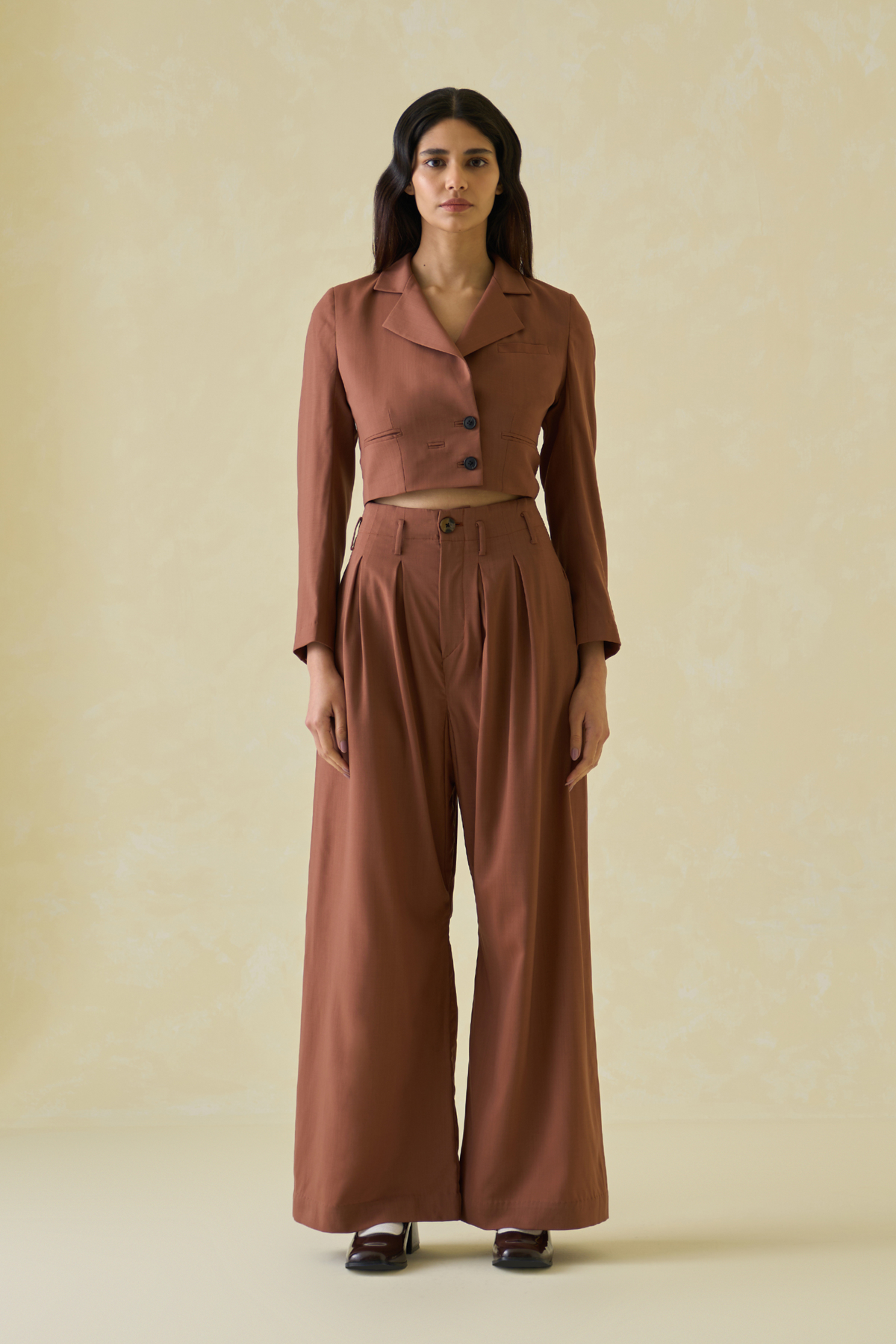 Mocha Suiting Trouser