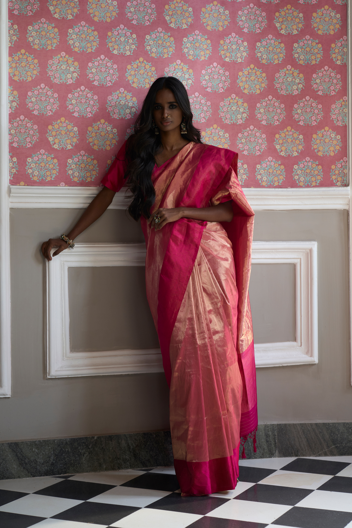 Jhilmil Rani Benarasi Handloon Saree