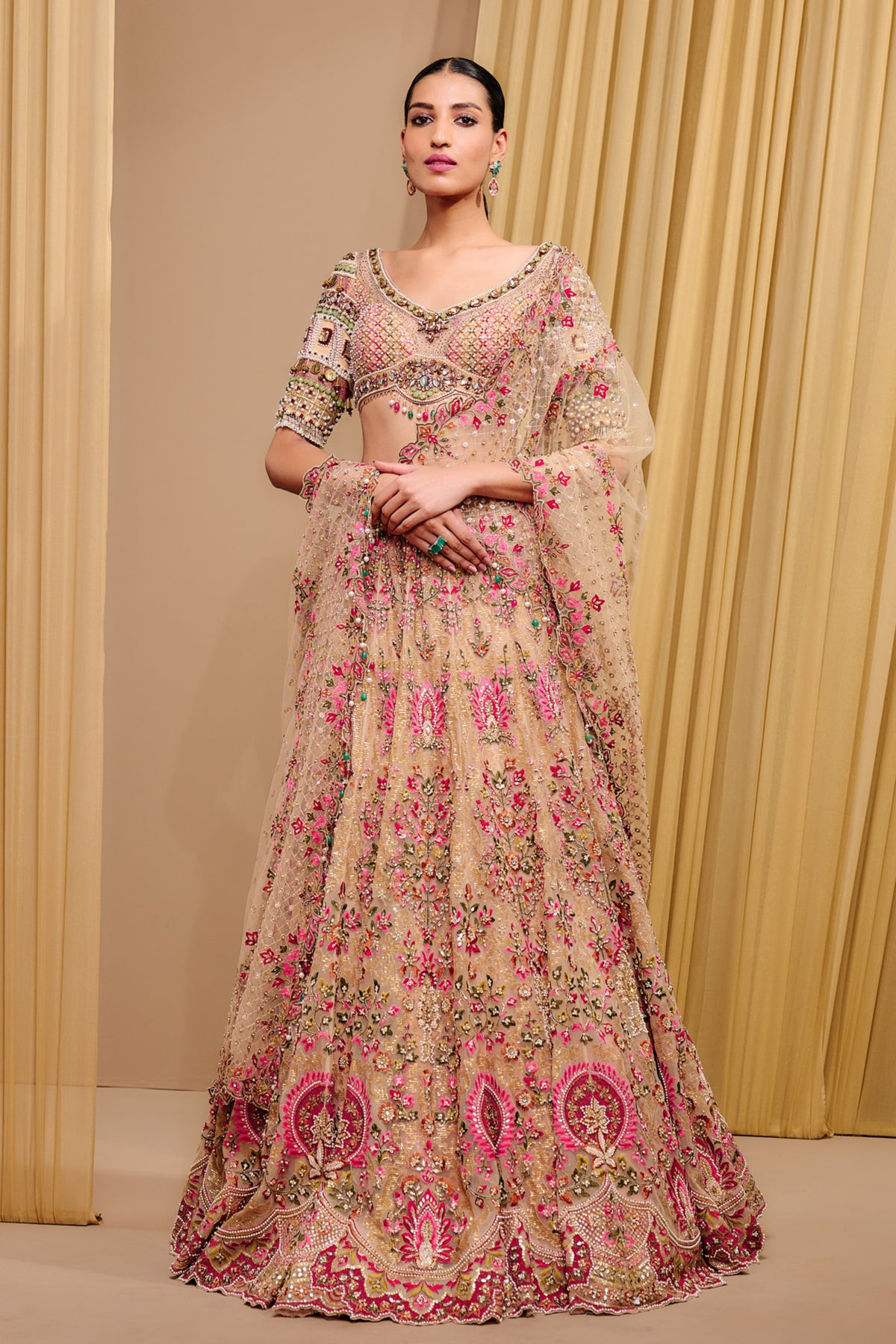 Classic Embroidered Lehenga