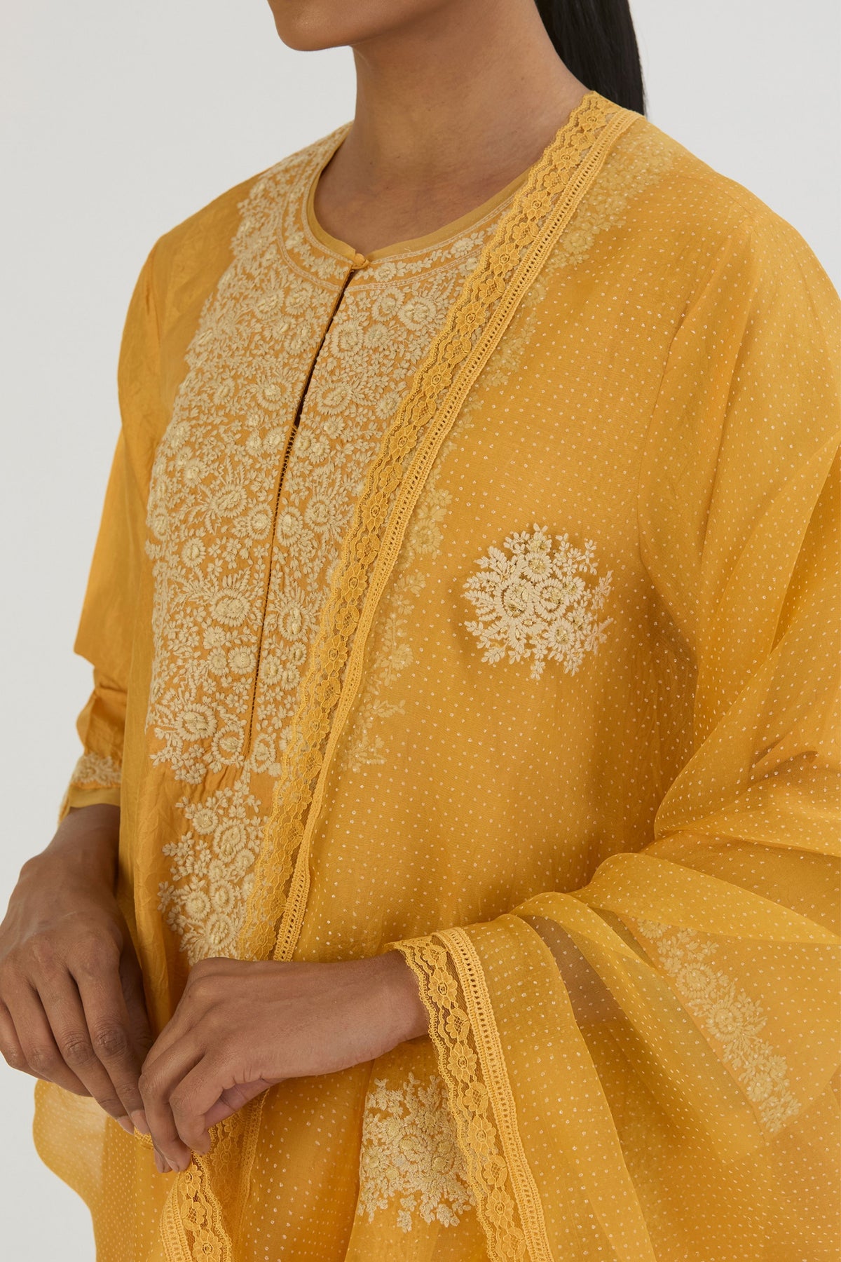 Yellow Vaidehi Kurta and Pant