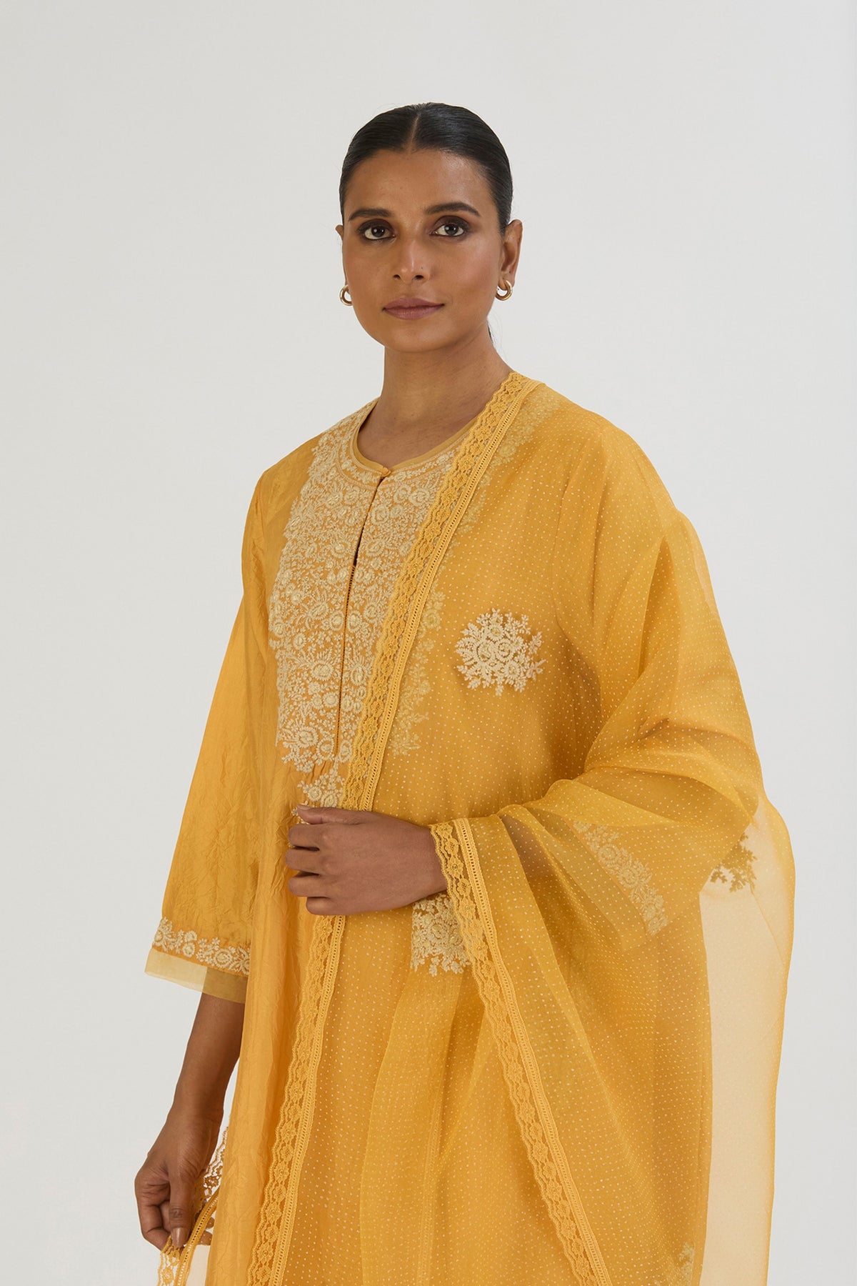 Yellow Vaidehi Dupatta