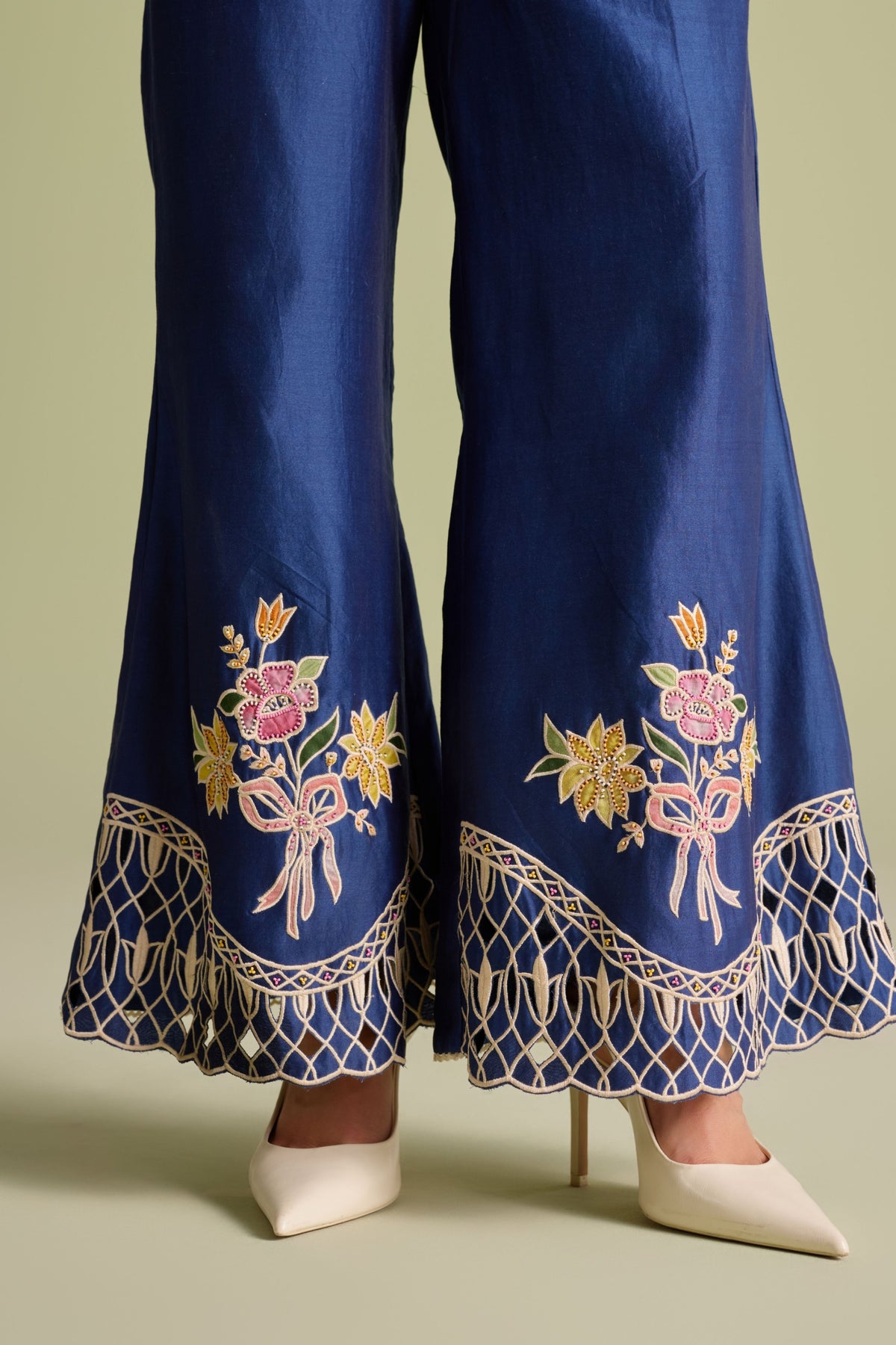 Indigo Thread Work Pants