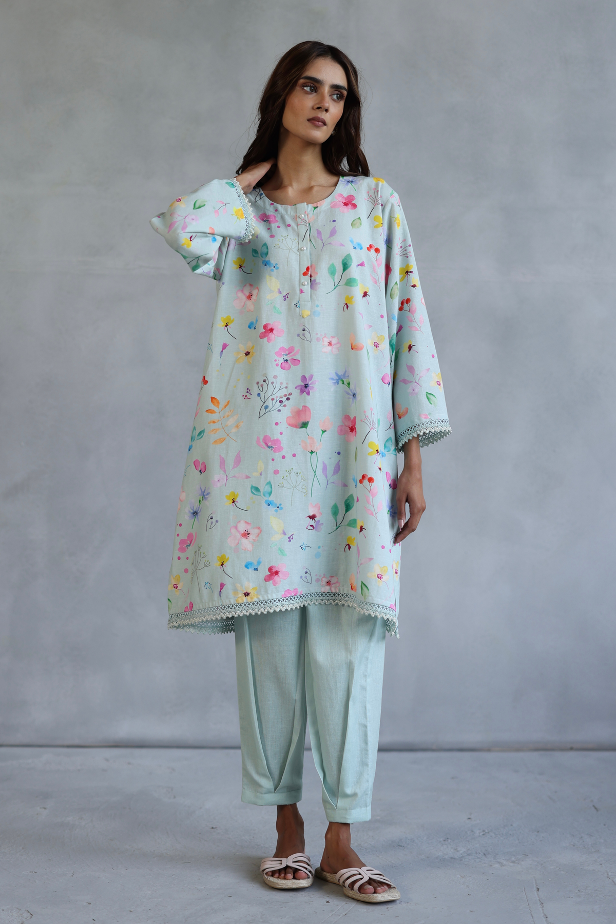 Aqua Thea Tunic Set