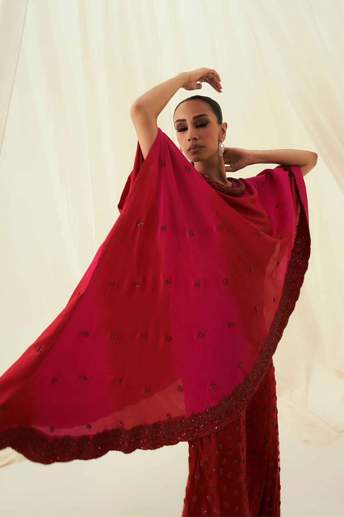 Rani Shaded Red Amani