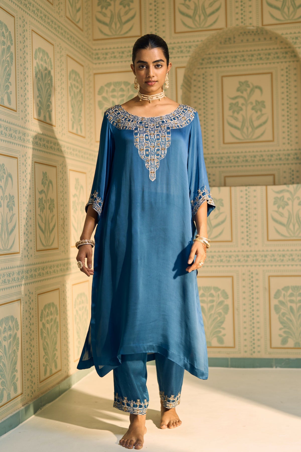 Blue Isha Kurta Set