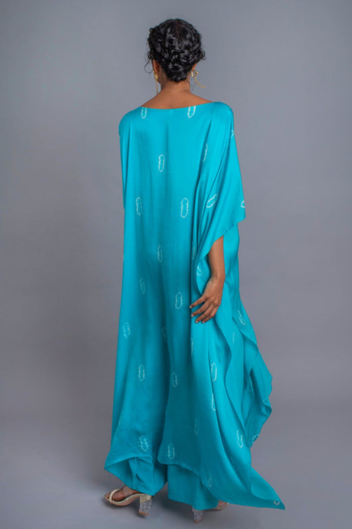 Tie-Dye Knot Kaftan Set