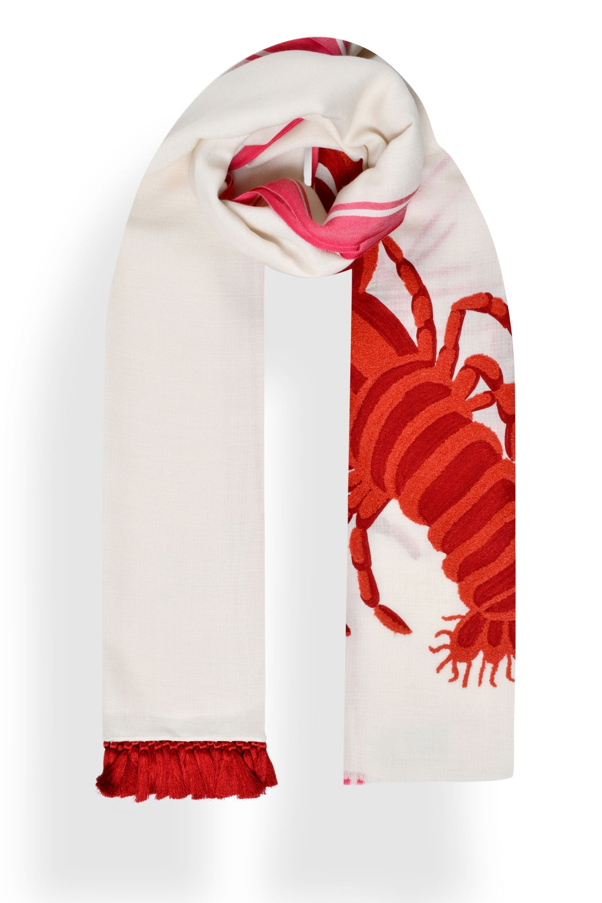 Ivory Lobster Stole