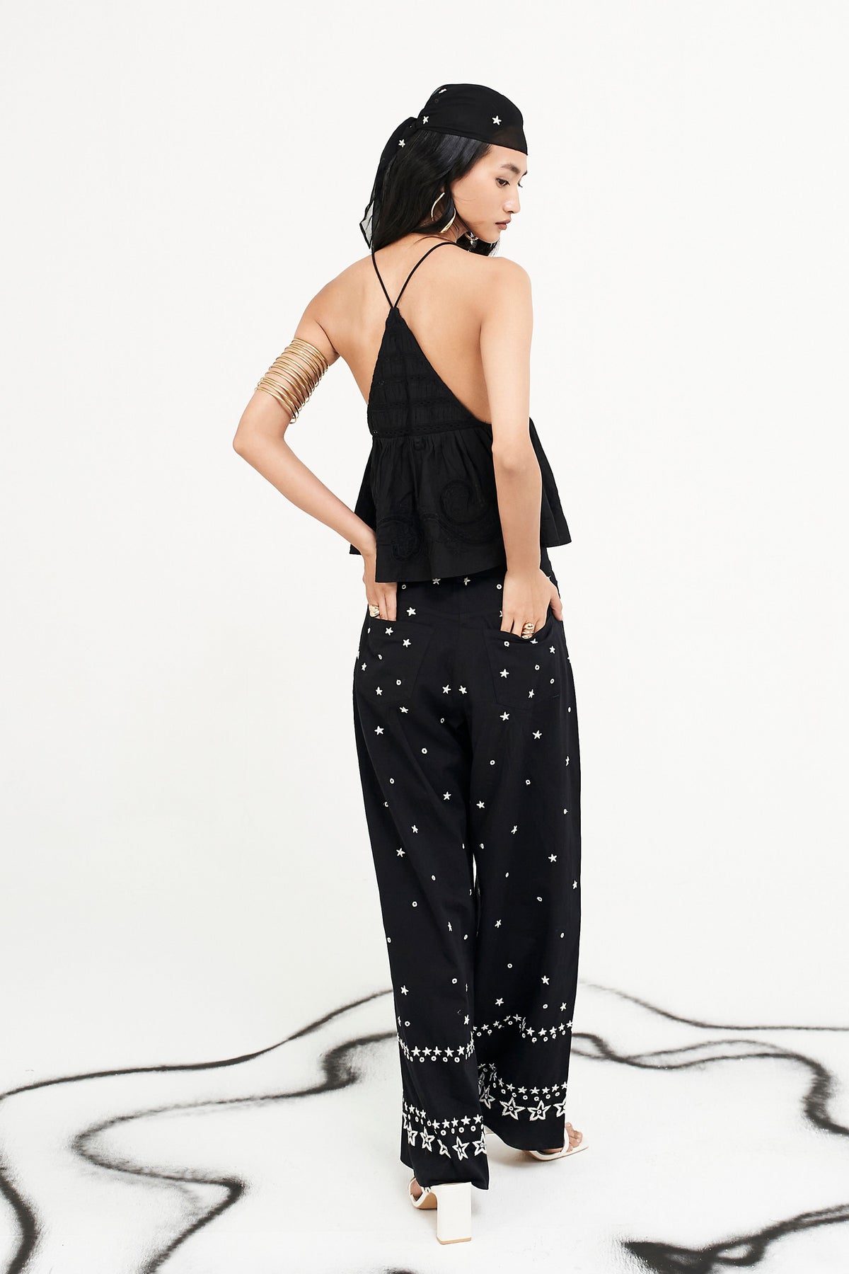 Black Kimora Pants