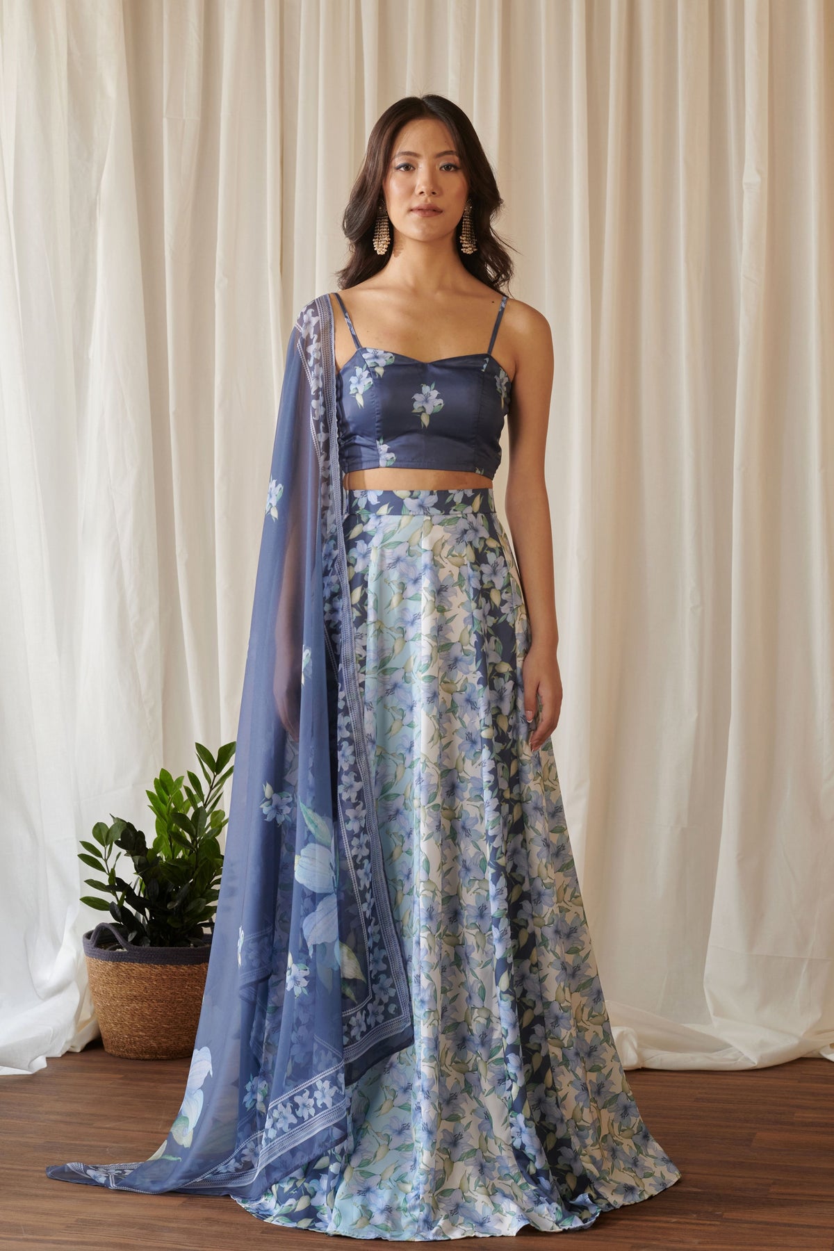 Saavan Kali Lehenga Set