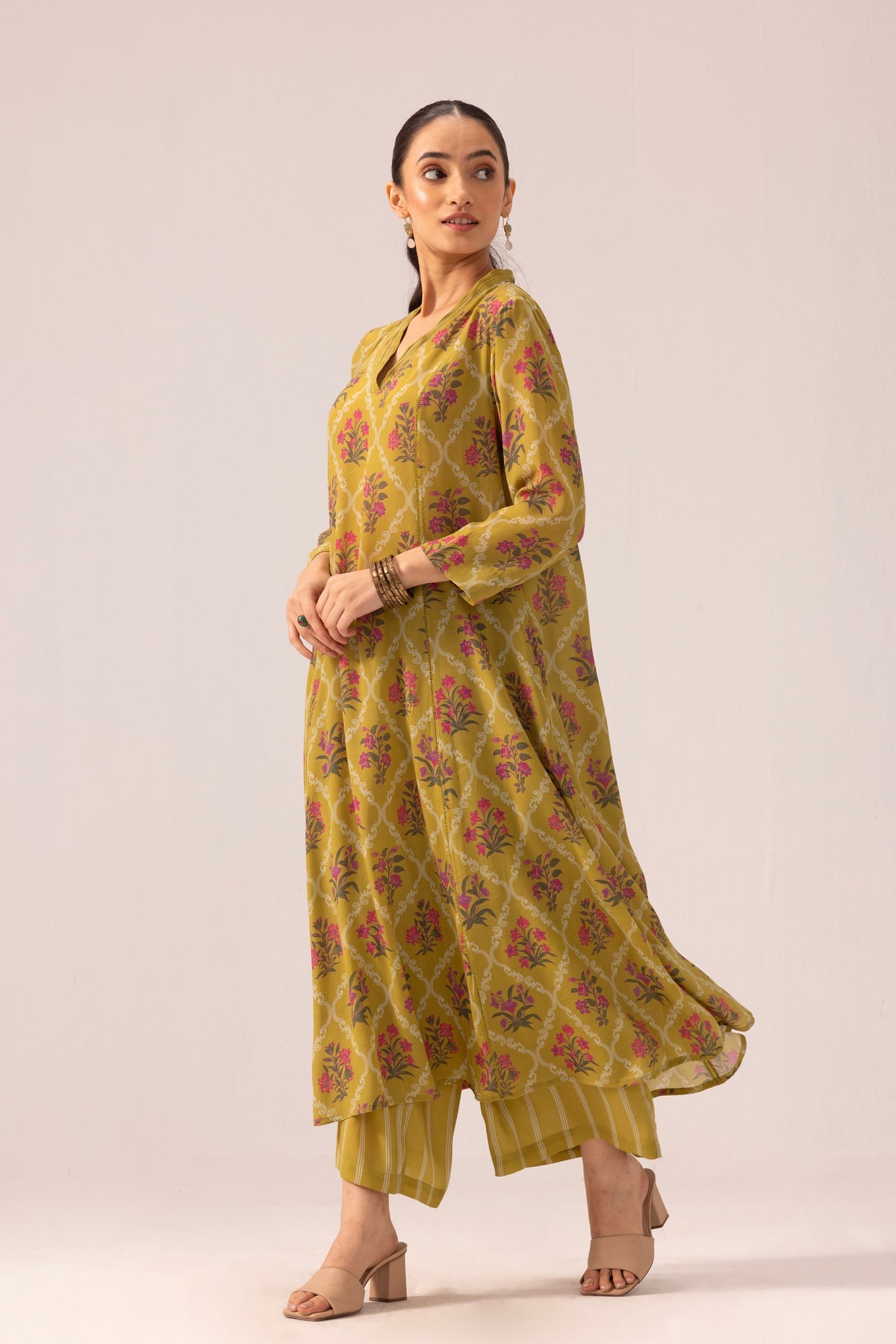 Thea Yellow Kurta Set