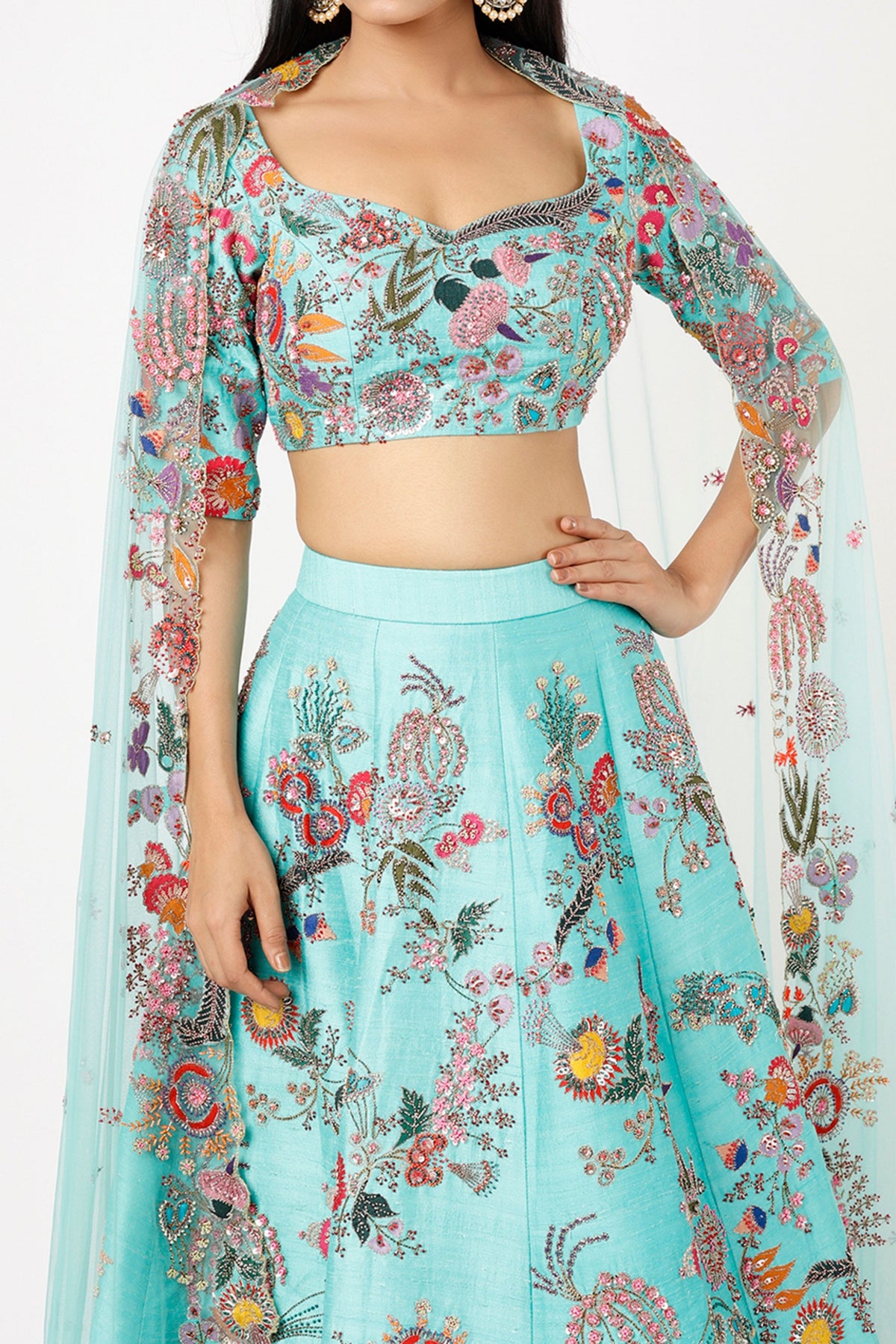 Avatar Blue Aveline Lehenga