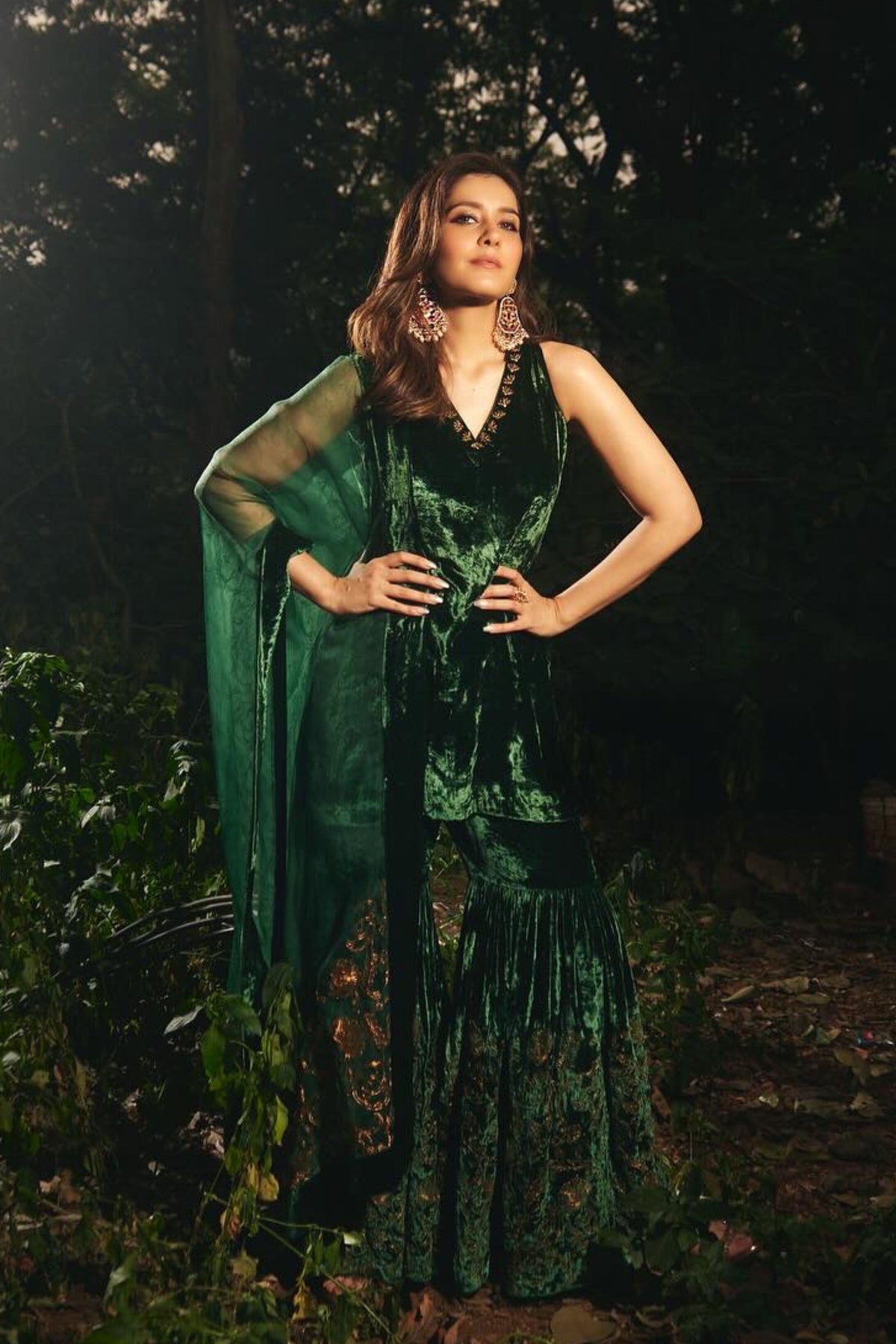 Raashii Khanna in Devnaagri