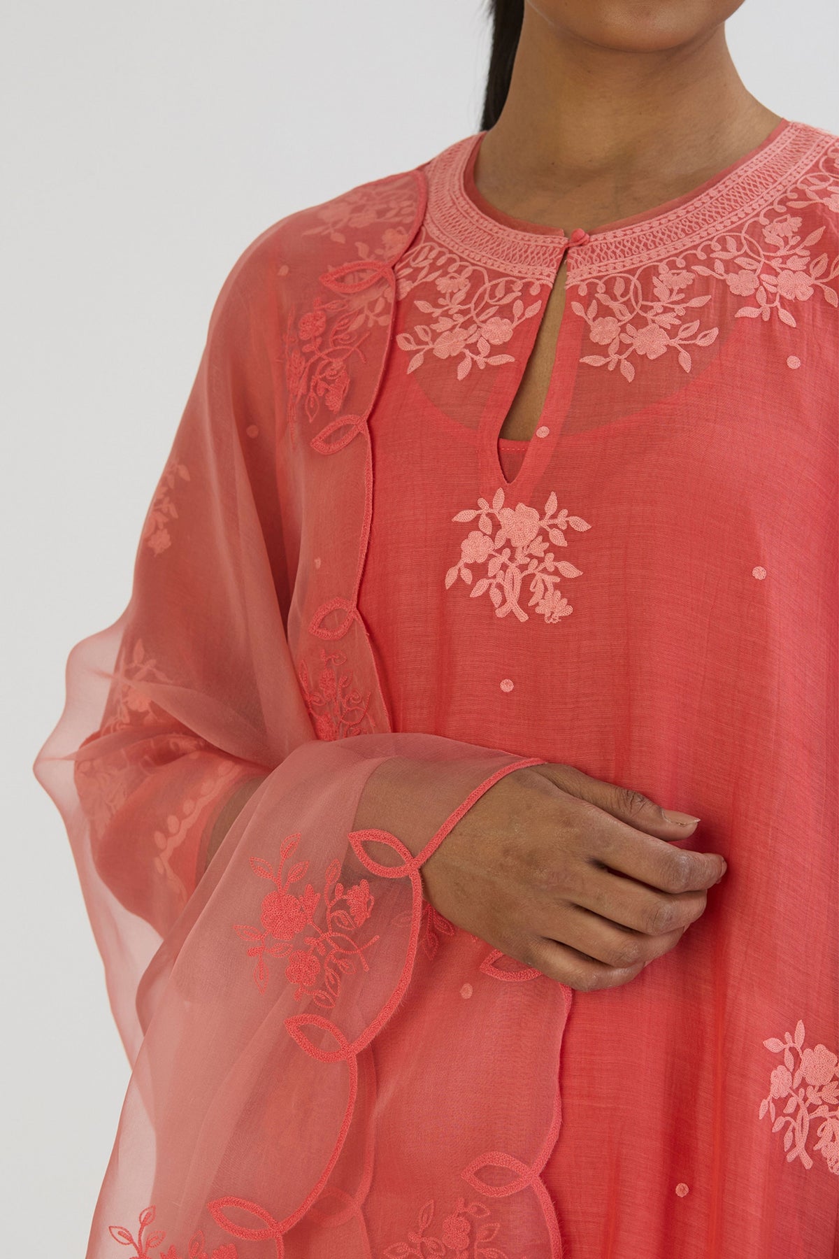 Pink Yami Dupatta