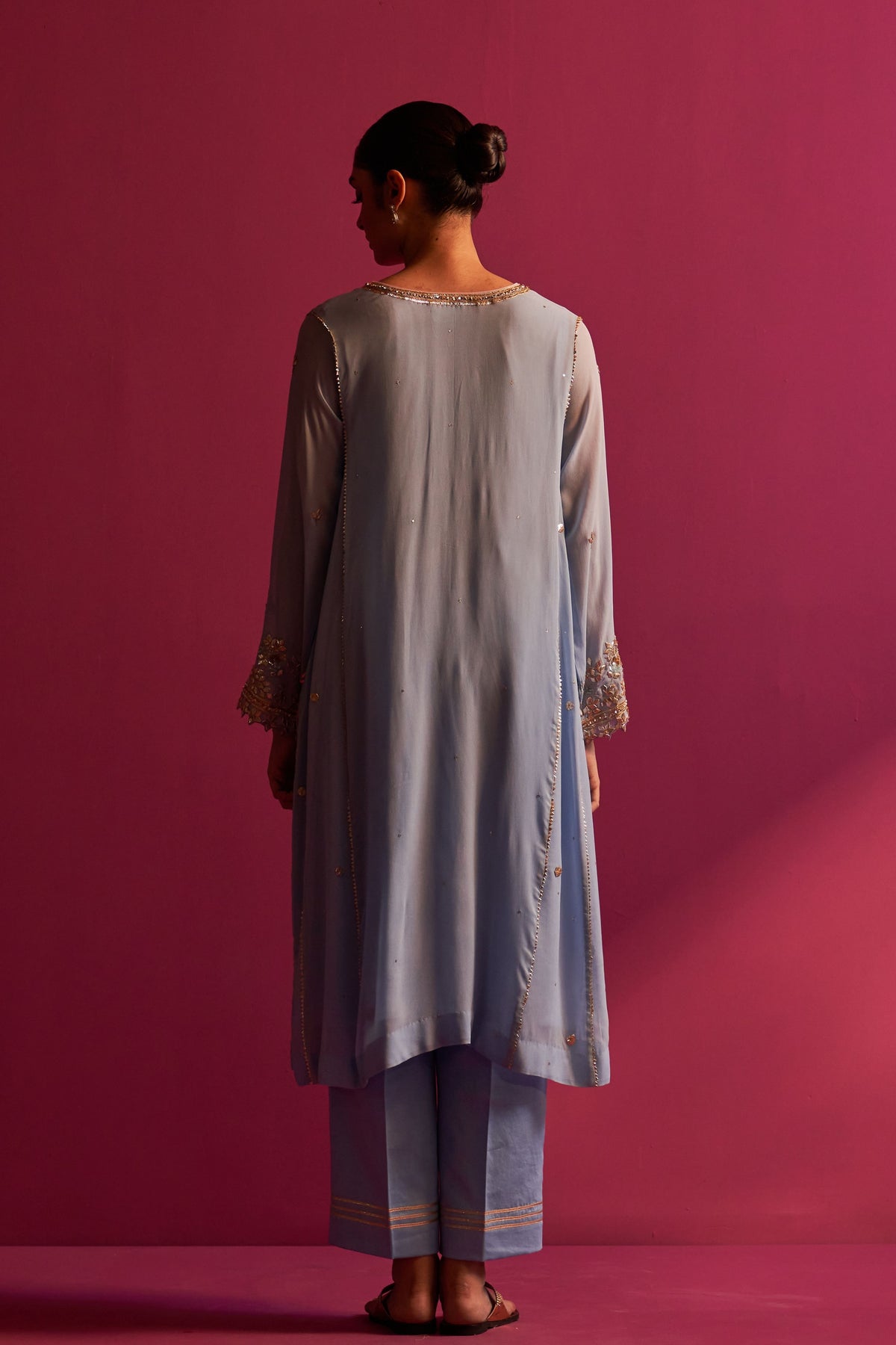 Powder Blue Hana Kurta Set