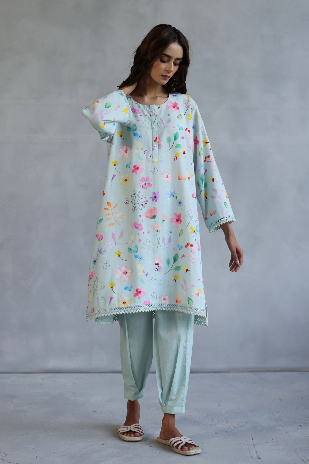 Aqua Thea Tunic Set