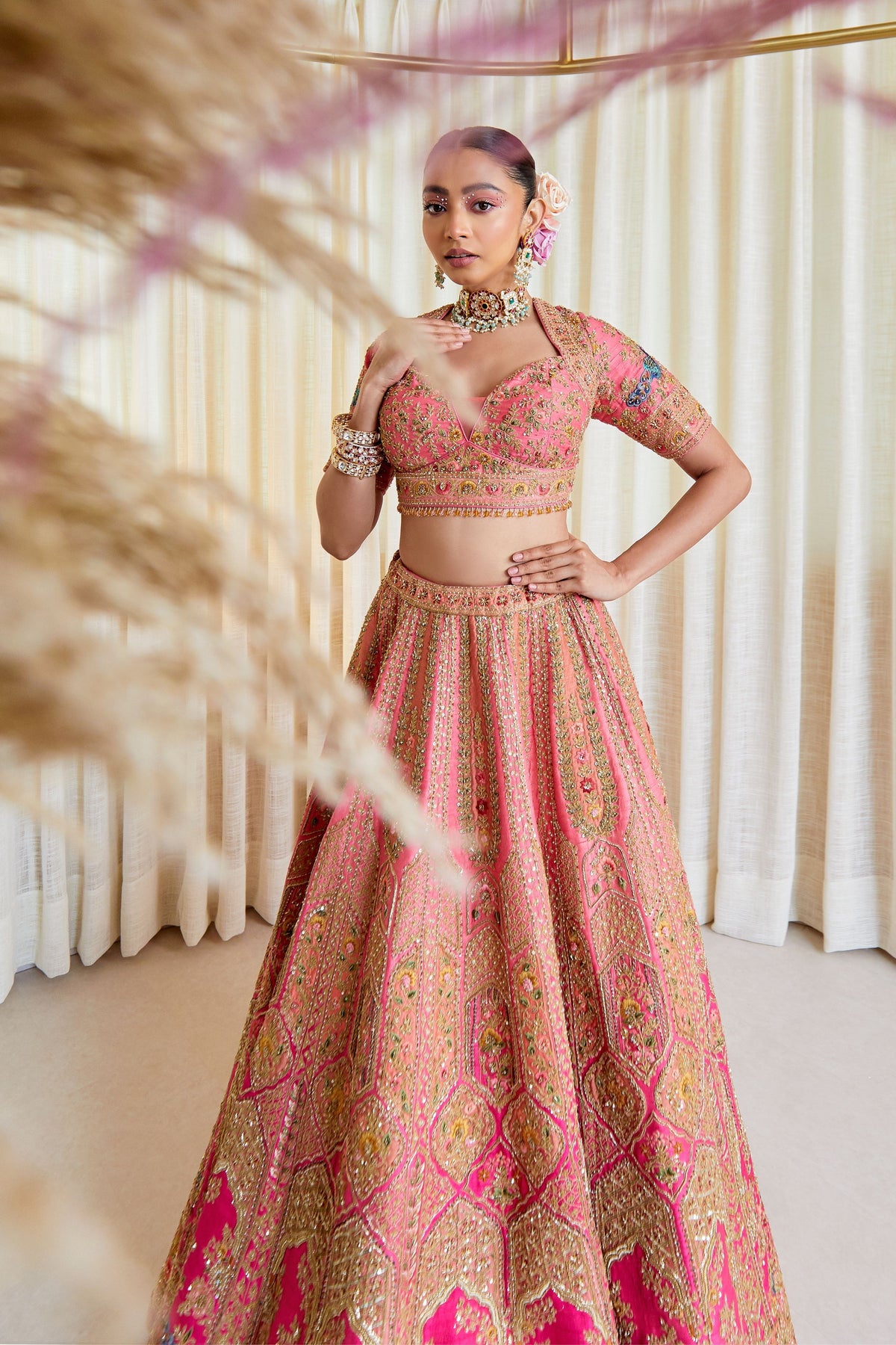 Begum Bahar Lehenga Set