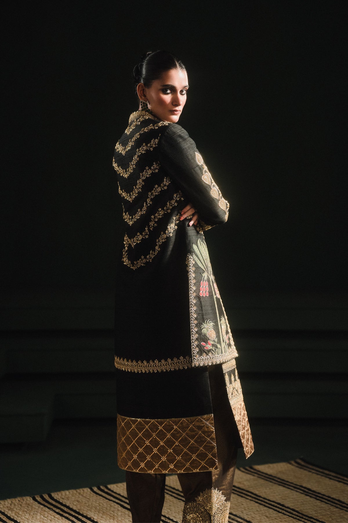 The Kala Khatta Salwar Set