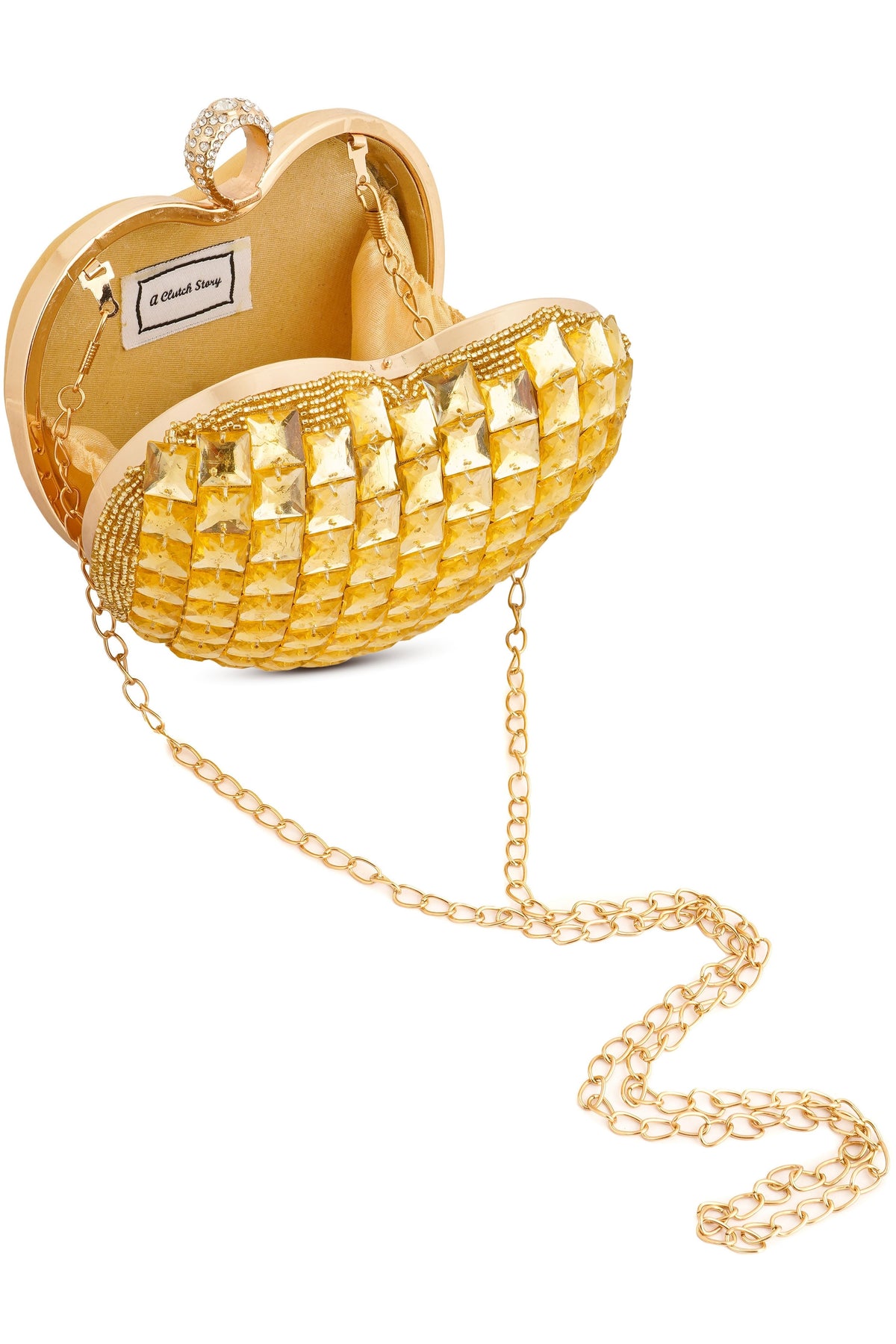 Cupid Citrine Clutch