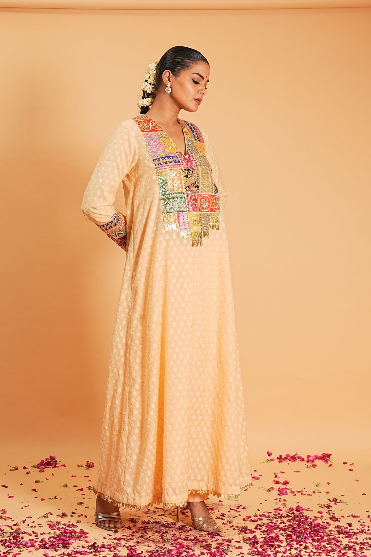 Peach Kurta Pant