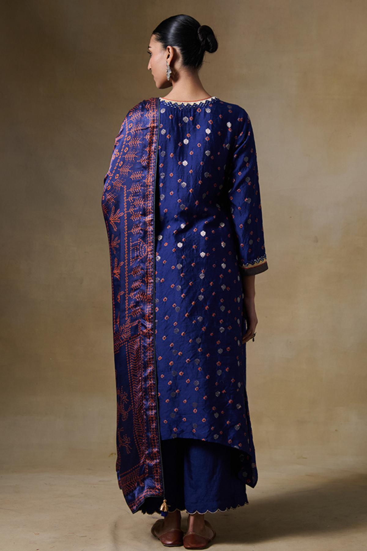 Baori Kurta Set in Blue