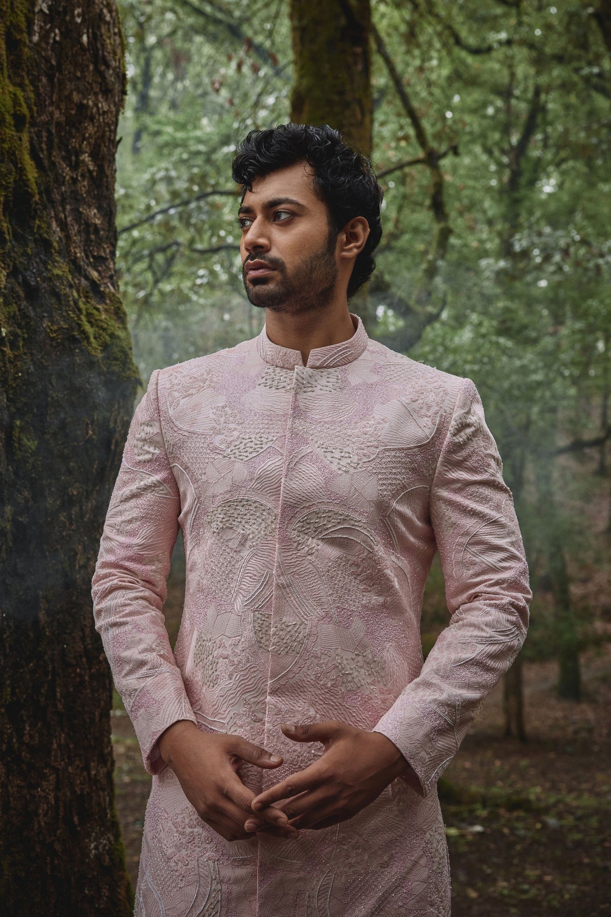 Blush Aurore Sherwani Set