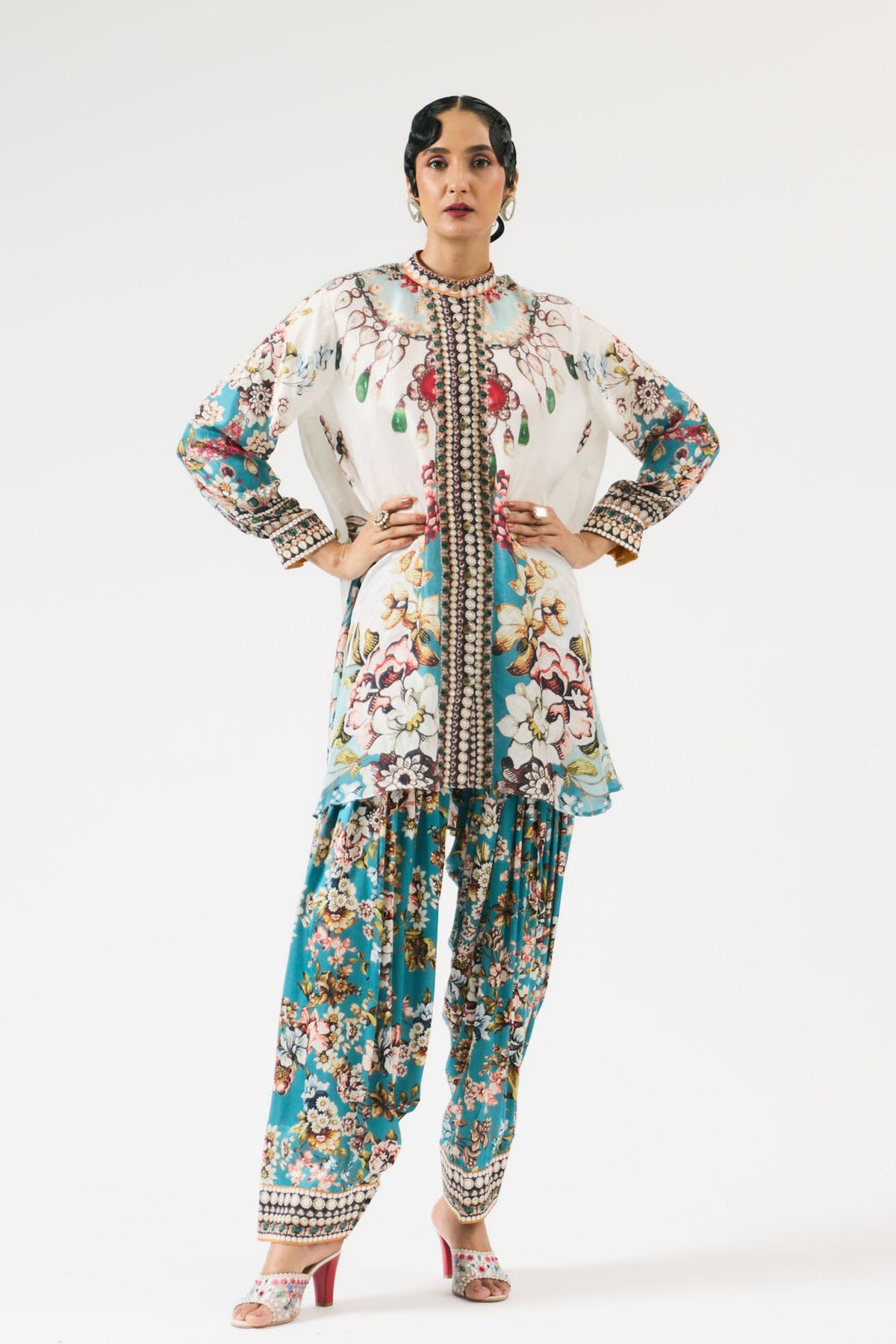 Nizam Nilofer Swing Tunic Set