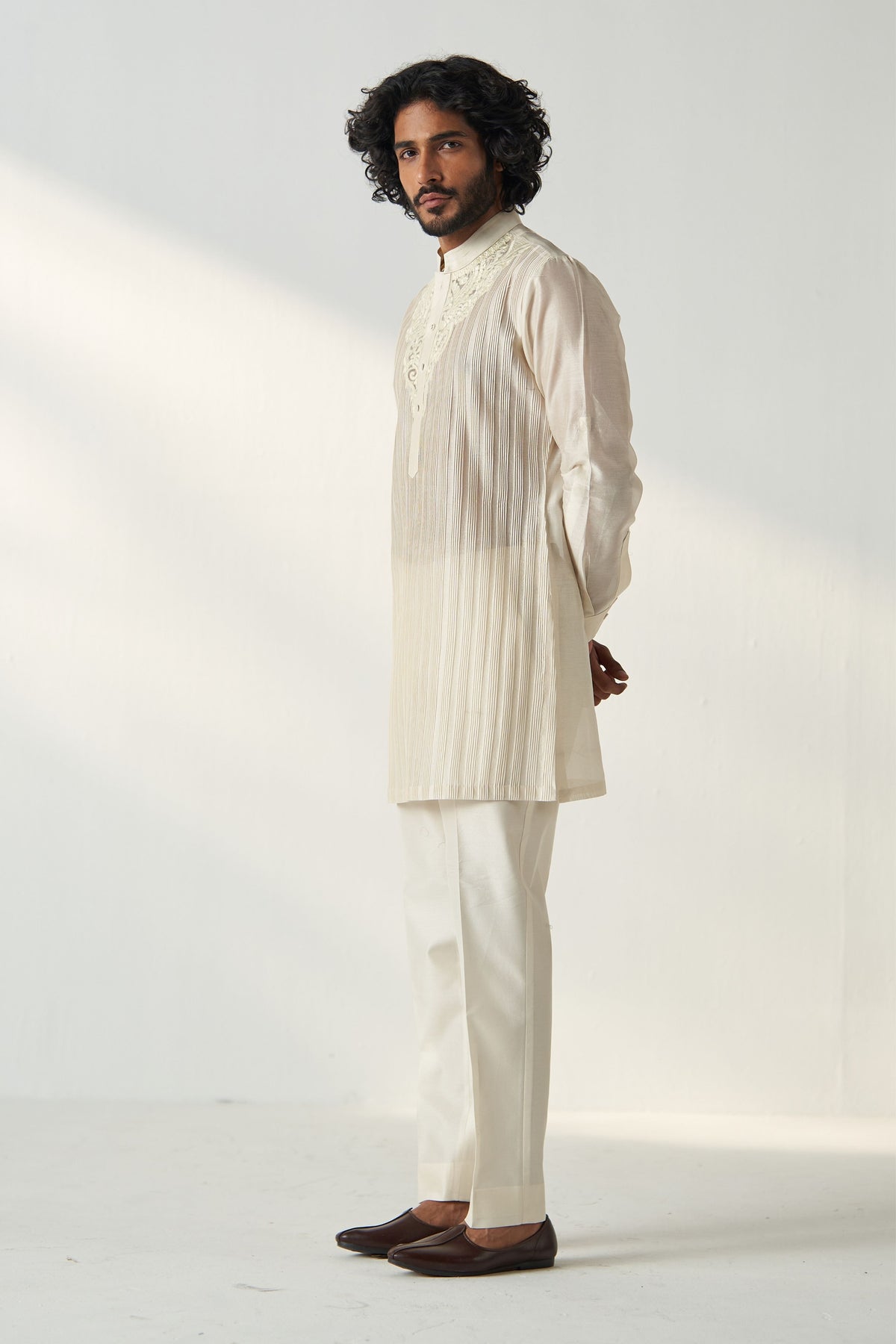 Ivory Ajal Kurta Set