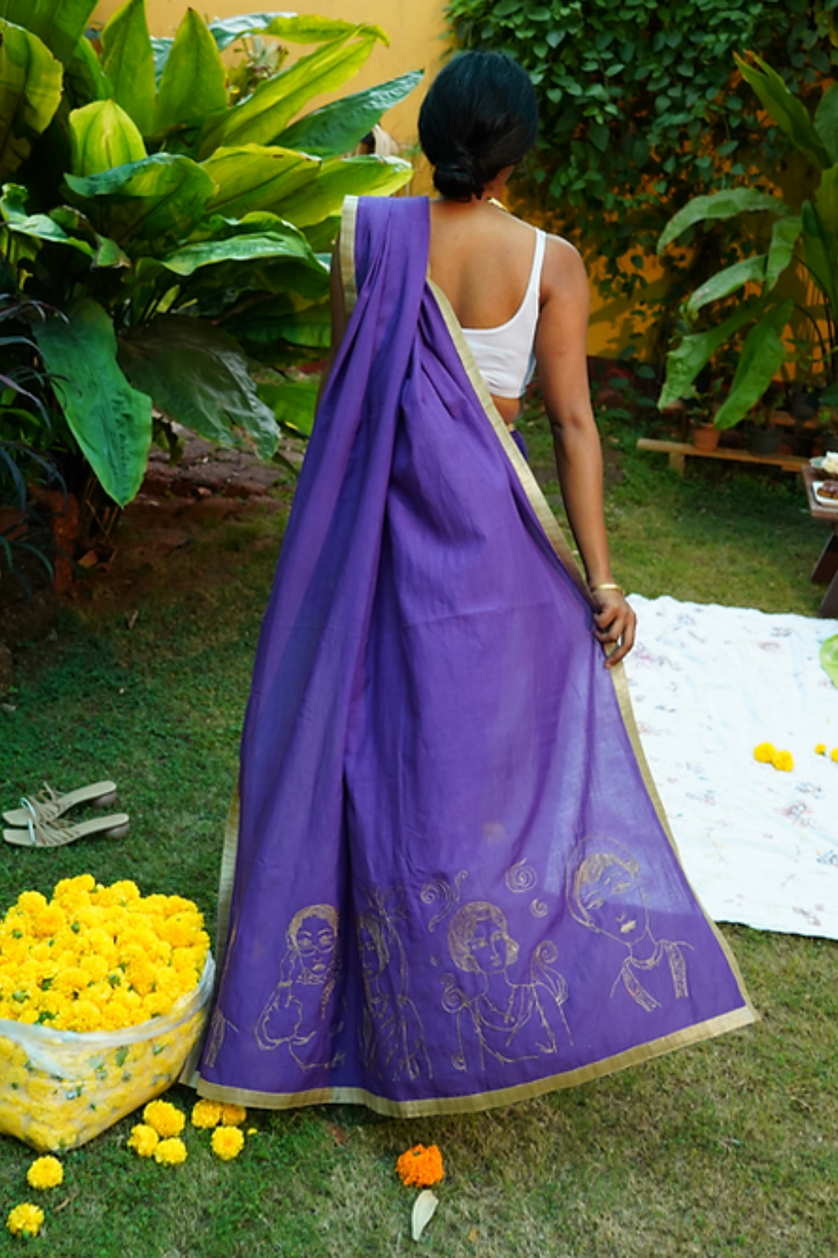 The Mogra Sari