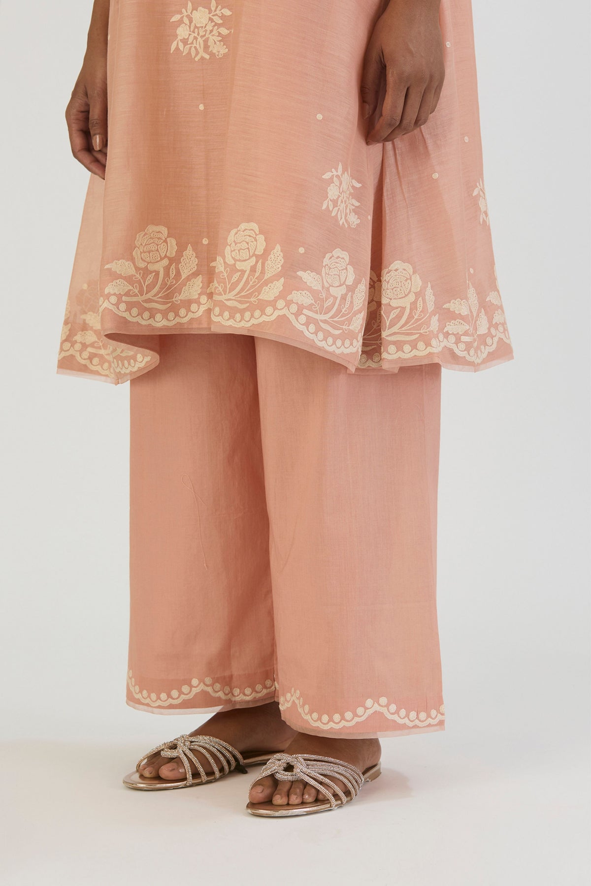 Light pink Yami Kurta Pant