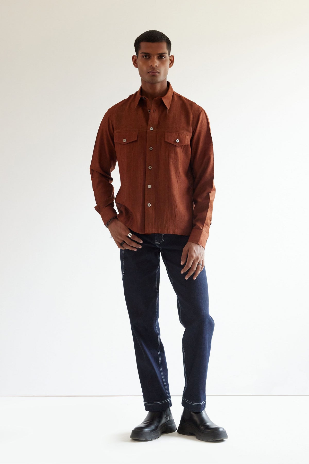 Silk Trucker Shirt