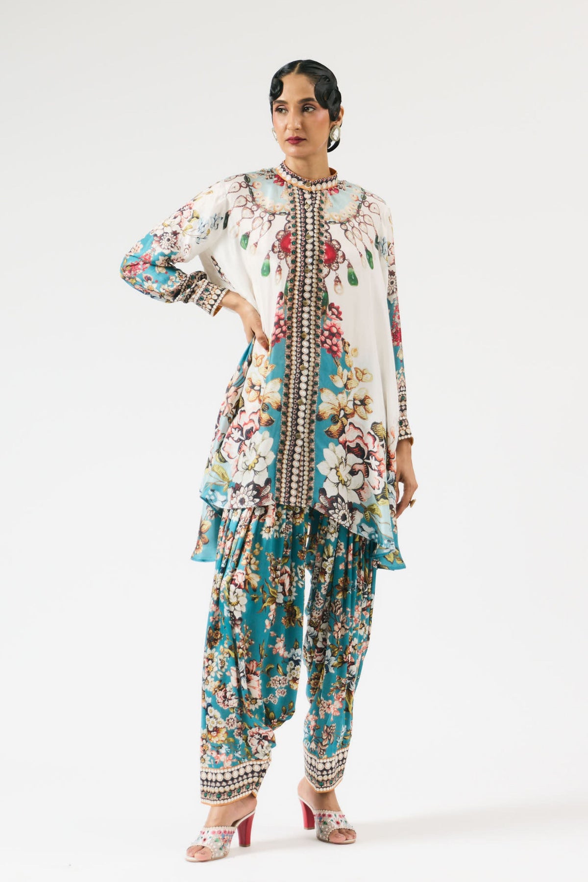 Nizam Nilofer Swing Tunic Set