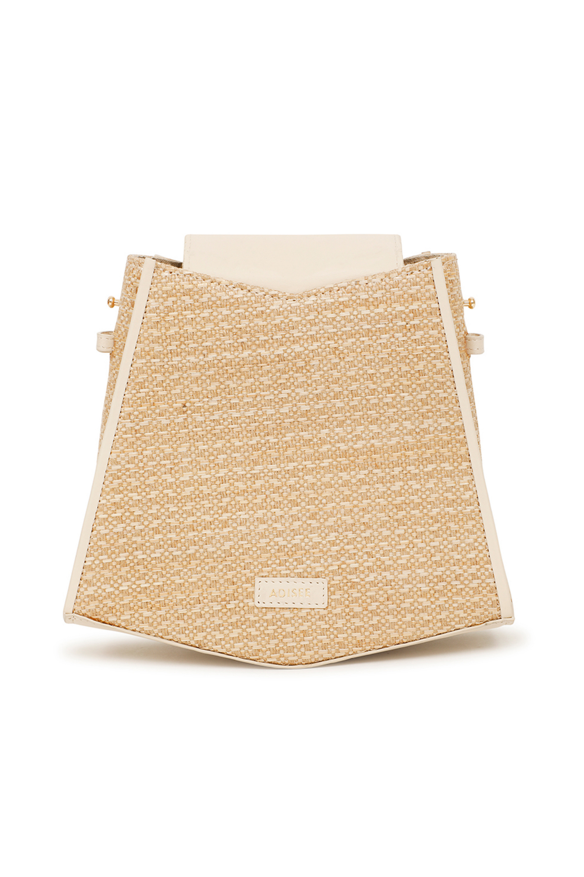 Fern Bucket Raffia Ivory Bag