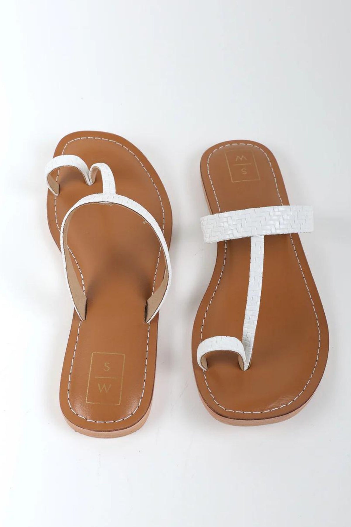 Moica White Sandals