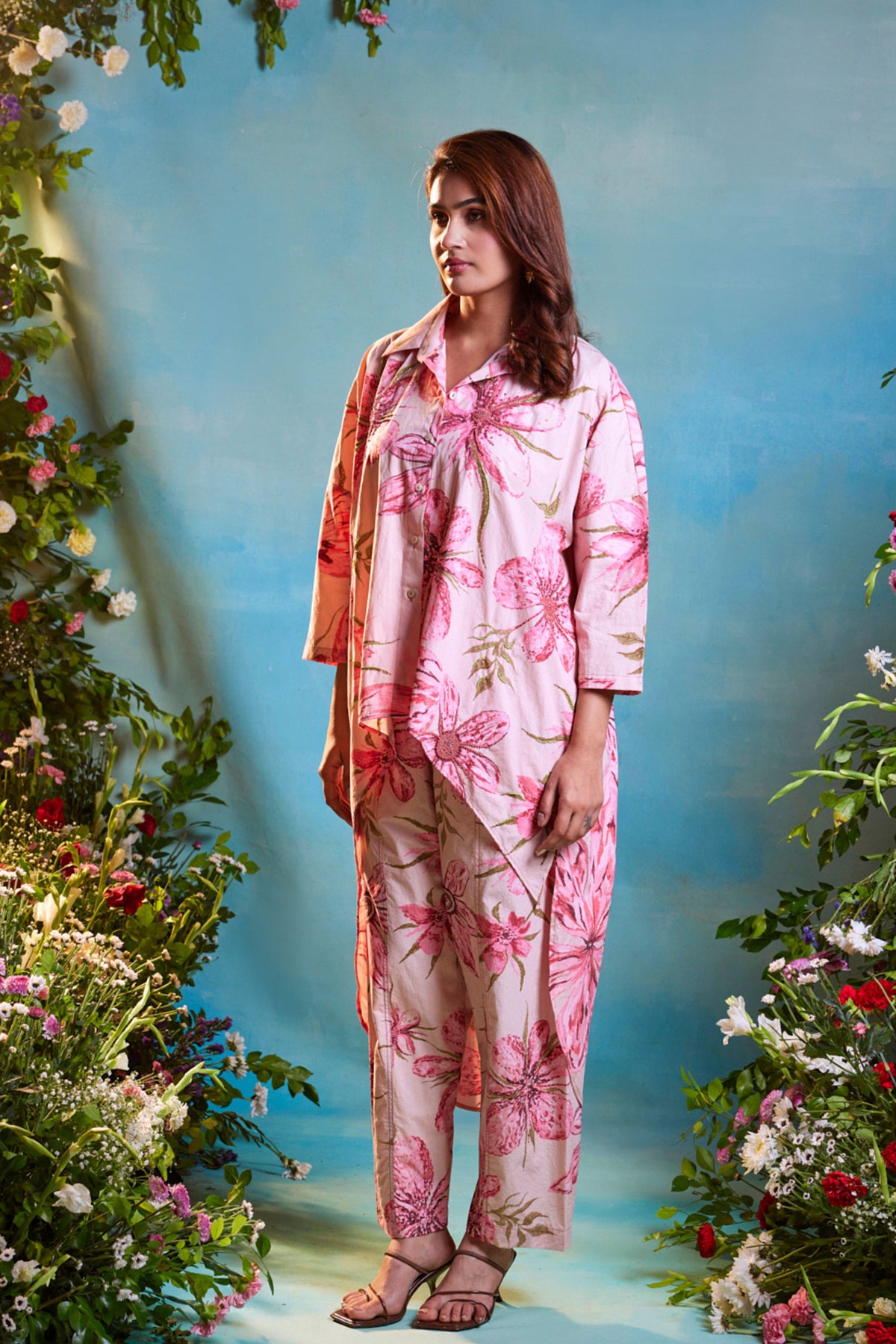 Peony Fleur Light Tunic Set