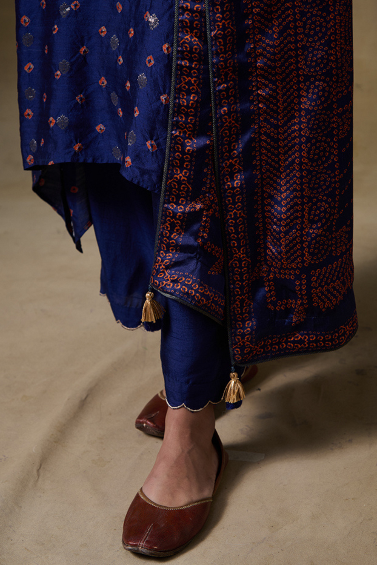 Baori Kurta Set in Blue