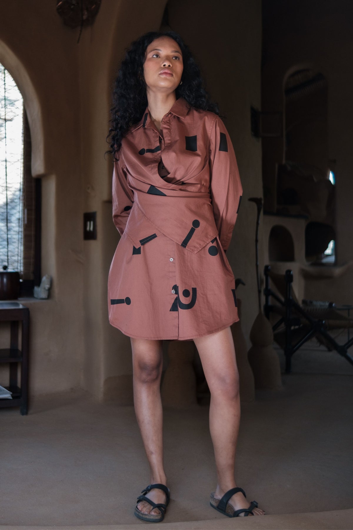 Copper Triangle Seattle Shirt Dress