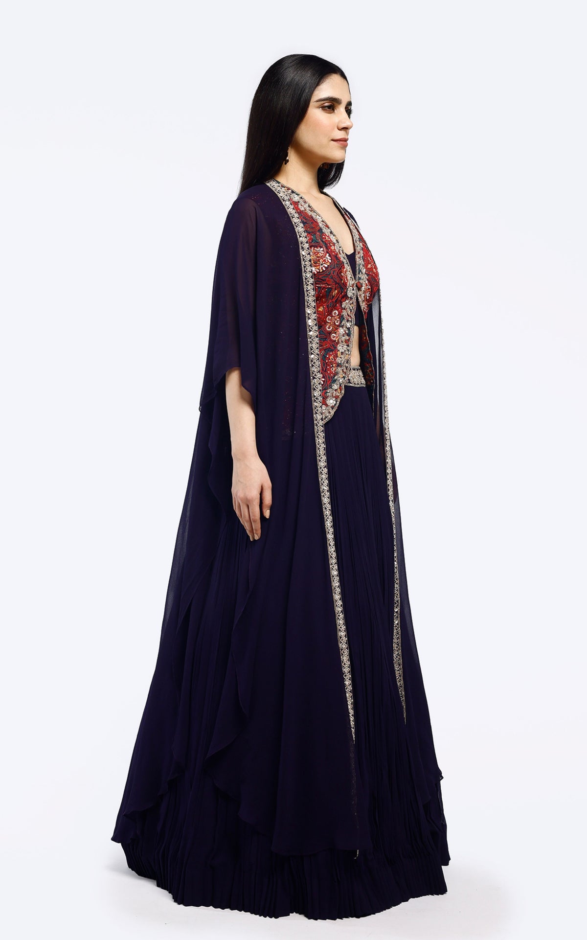 Arcane jacket lehenga