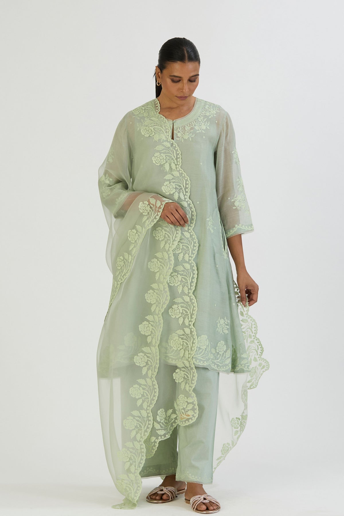 Blue Yami Kurta and Pant