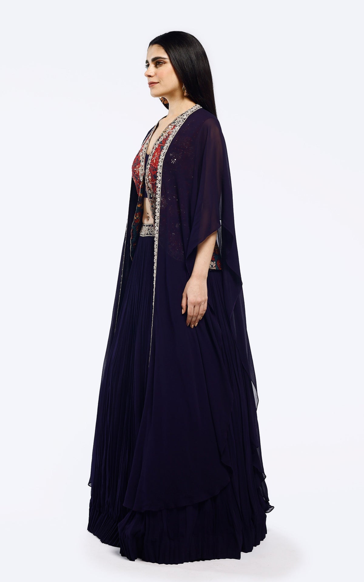 Arcane jacket lehenga