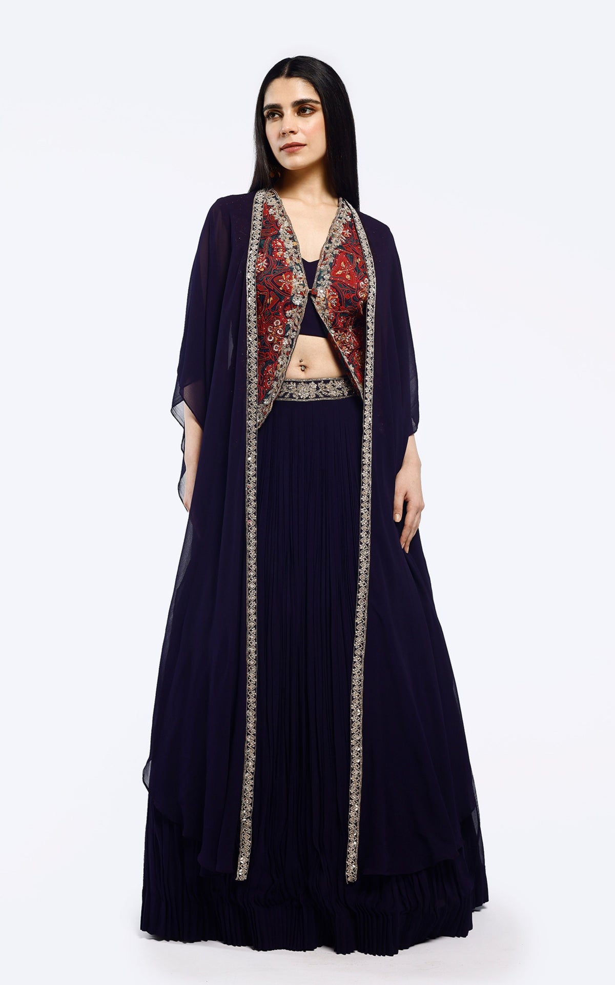 Arcane jacket lehenga