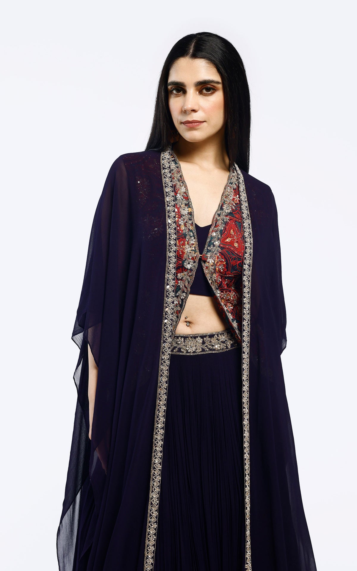 Arcane jacket lehenga