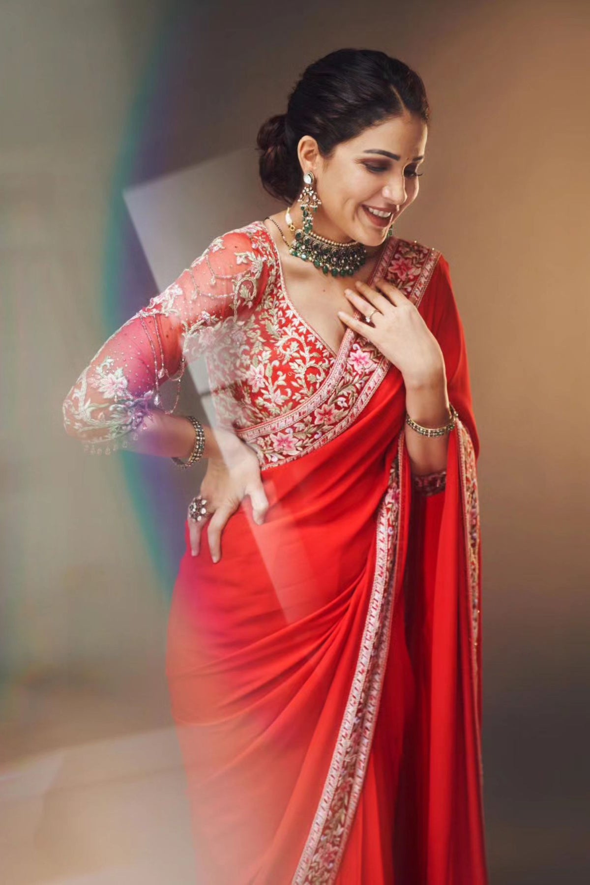 Lavanya in Tarun Tahiliani