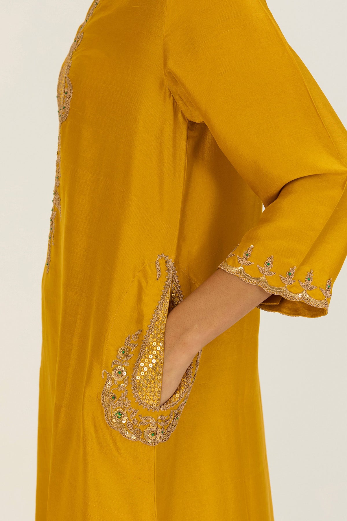 Rysa Yellow Kurta &amp; Pants