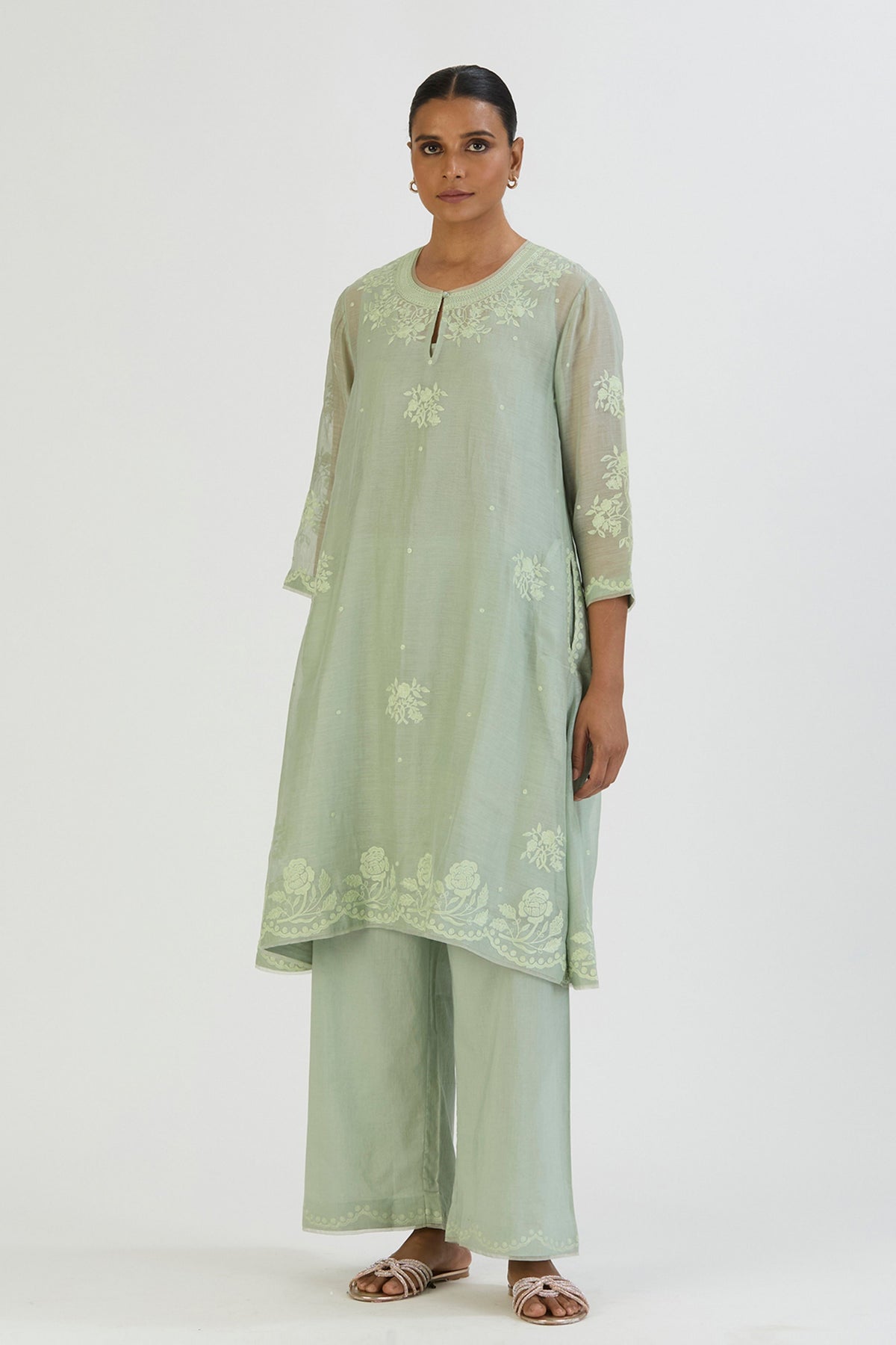 Blue Yami Kurta and Pant