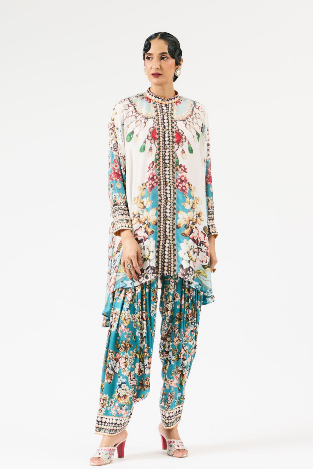 Nizam Nilofer Swing Tunic Set